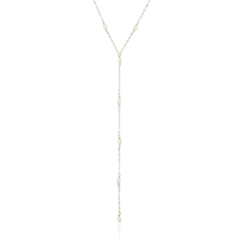Michael Kors Sterling Silver Lariat Necklace - MKC1452AN040 - Watch Station